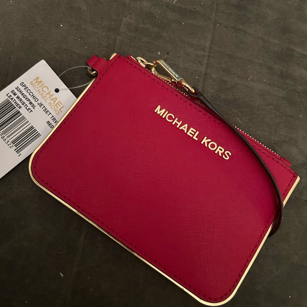 NWT Michael Kors Wristlet- PRICE FIRM